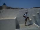 White walls, blue domes, yadda, yadda White walls, blue domes, yadda, yadda