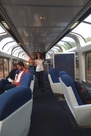 Observation Car, downstairs is the cafe car Observation Car, downstairs is the cafe car