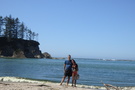 Us on the Oregon coast Us on the Oregon coast