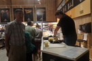 Shorter lines for the cheese tasting first thing in the morning Shorter lines for the cheese tasting first thing in the morning