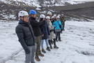 Glacier Hikers, fall in! Glacier Hikers, fall in!