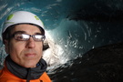 Inside an ice cave Inside an ice cave