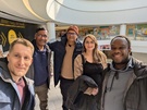 Fernanda's team in Newark 